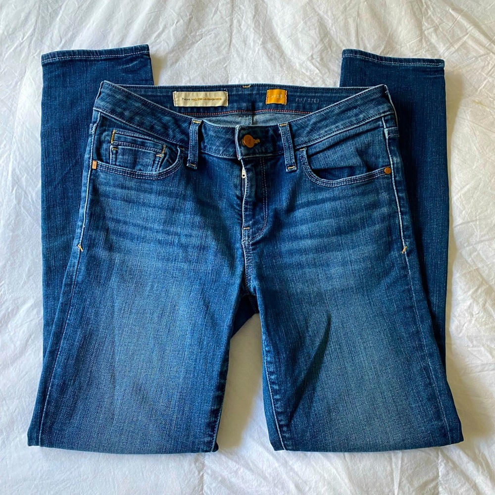 Anthropologie Pilcro Stet Mid-Rise Jeans